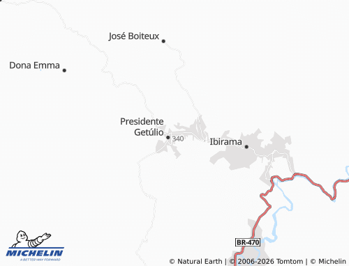 MICHELIN Centro map - ViaMichelin
