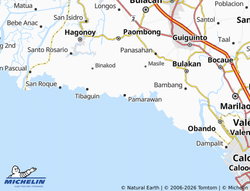 MICHELIN Pamarawan map - ViaMichelin