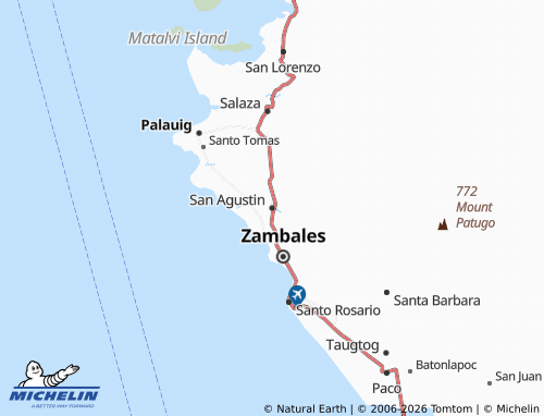 MICHELIN San Agustin map - ViaMichelin