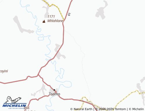 MICHELIN-Landkarte Mnyangula - ViaMichelin