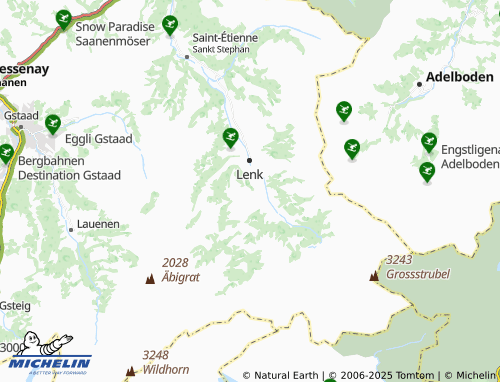 MICHELIN Glaui map - ViaMichelin