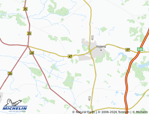 MICHELIN-Landkarte Skrydstrup - ViaMichelin