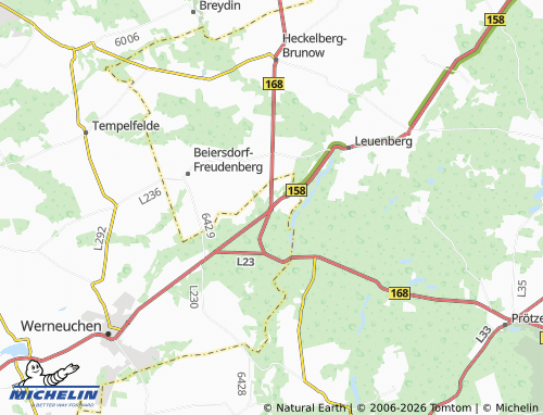 Mappa MICHELIN Tiefensee - ViaMichelin