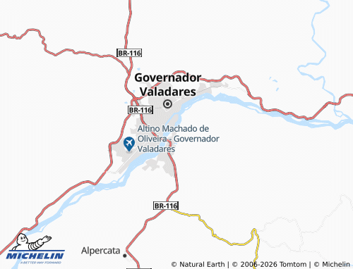 Mapa MICHELIN Parque das Aroeiras - ViaMichelin