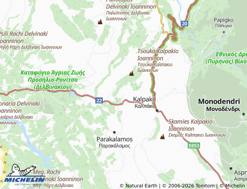Carte MICHELIN Doliana - ViaMichelin