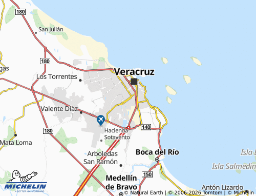 Mapa MICHELIN Panaderos - ViaMichelin