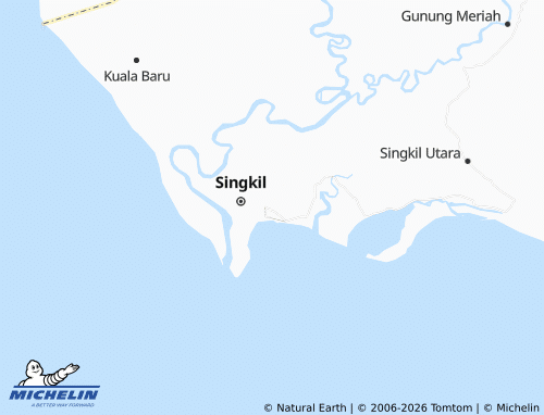 MICHELIN Pulo Sarok map - ViaMichelin