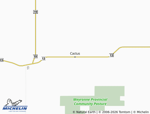 MICHELIN-Landkarte Cactus - ViaMichelin