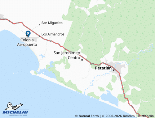 Mappa MICHELIN Colonia Nicolás Torres - ViaMichelin