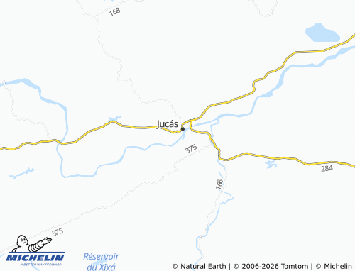 MICHELIN Côco Verde map - ViaMichelin