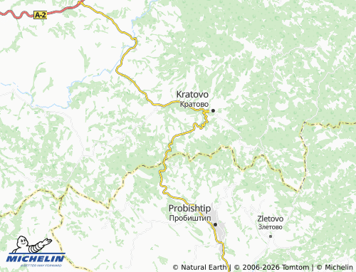 Kaart MICHELIN Prikovci - ViaMichelin