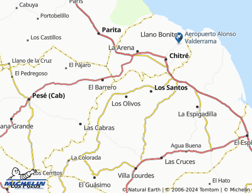 MICHELIN Los Olivos map - ViaMichelin