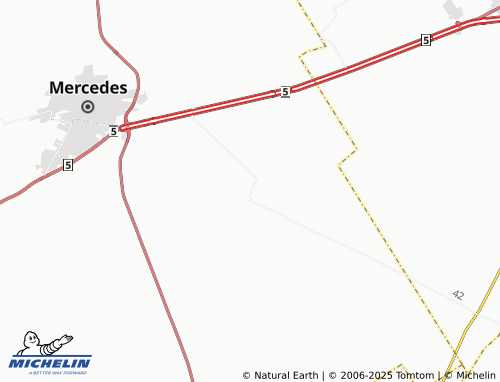 MICHELIN Tomás Jofré map - ViaMichelin