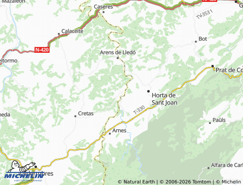 Mapa MICHELIN Lledó - ViaMichelin