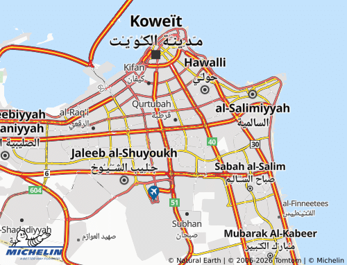 MICHELIN Siddiq 1 map - ViaMichelin