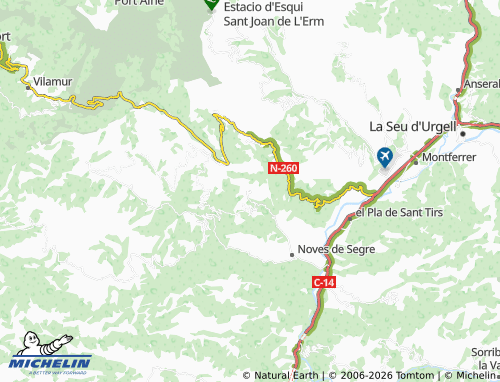 Mapa MICHELIN Argestues - ViaMichelin