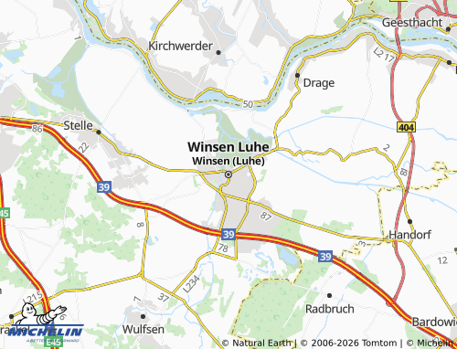 MICHELIN-Landkarte Winsen (Luhe) - ViaMichelin