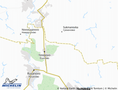 Carte MICHELIN Dmitriyevka - ViaMichelin