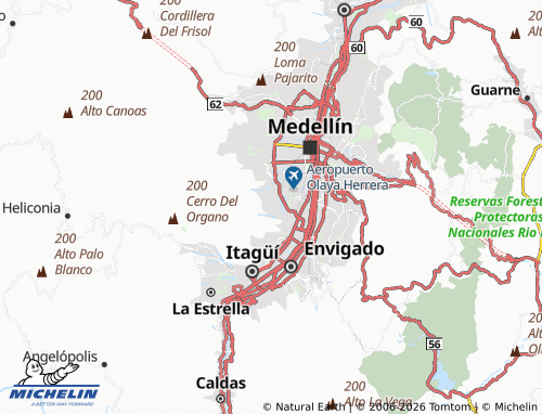 Carte MICHELIN El Rincón - ViaMichelin