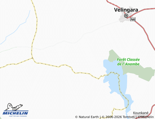 Mapa MICHELIN Woloto - ViaMichelin