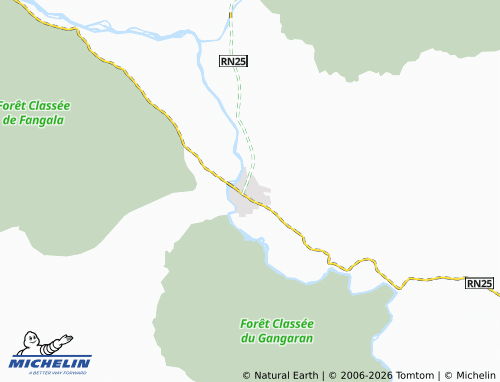 MICHELIN Toukoto map - ViaMichelin