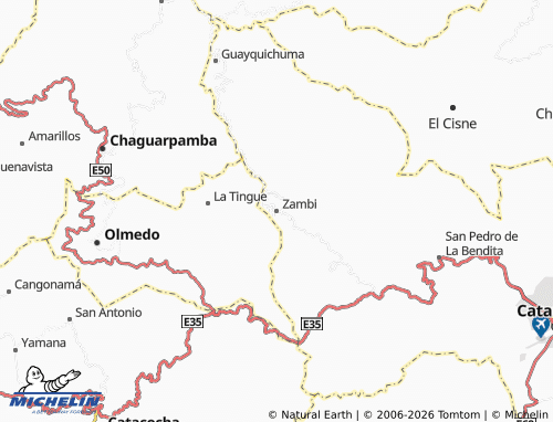 Mappa MICHELIN Zambi - ViaMichelin