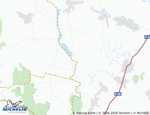 MICHELIN-Landkarte Tarnoruda - ViaMichelin