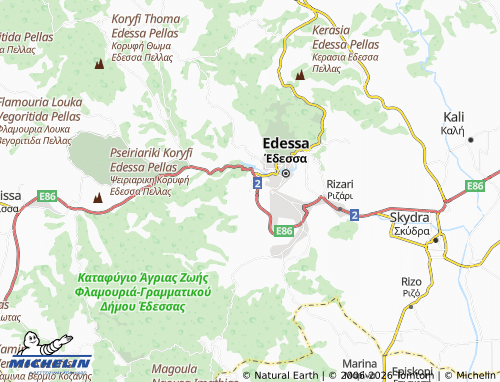 MICHELIN Mesimeri map - ViaMichelin