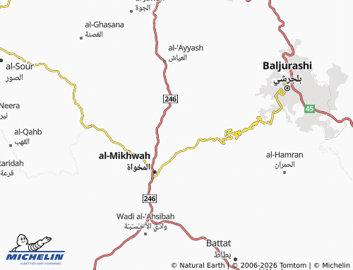 MICHELIN-Landkarte al-'Azeeziyyah - ViaMichelin