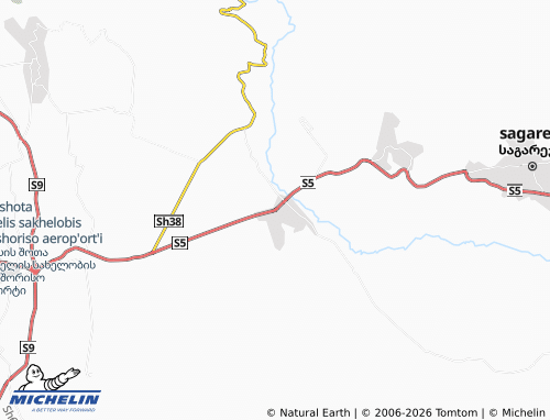 MICHELIN sartich'ala map - ViaMichelin