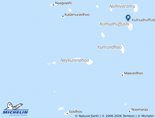 Mappa MICHELIN Vaikaradhoo - ViaMichelin