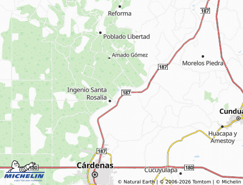 Mappa MICHELIN La Playita - ViaMichelin