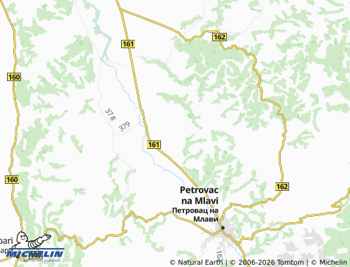 Mapa MICHELIN Dubočka - ViaMichelin