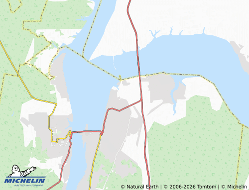 MICHELIN-Landkarte 13A SNT - ViaMichelin