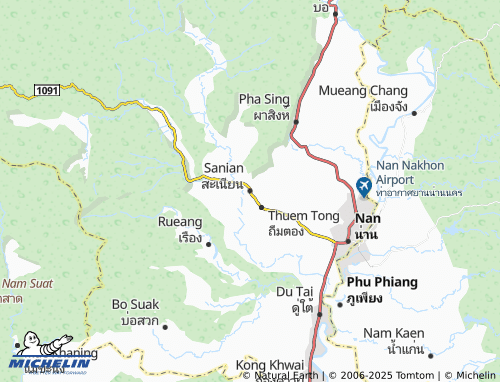 MICHELIN Sanian map - ViaMichelin