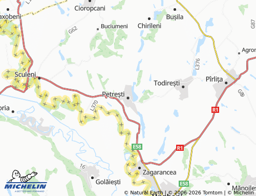 Mapa MICHELIN Petrești - ViaMichelin