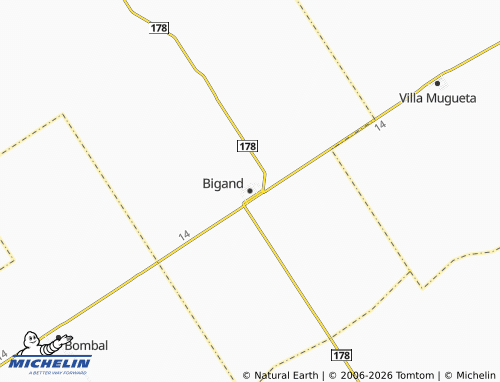 Mapa MICHELIN Bigand - ViaMichelin
