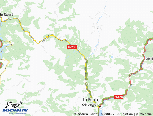 Mappa MICHELIN Naens - ViaMichelin