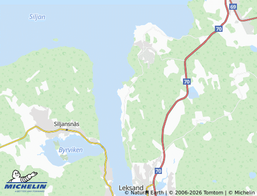 MICHELIN Hjortnäs map - ViaMichelin