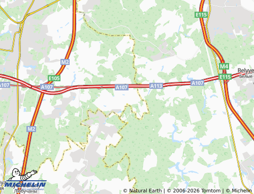 Carte MICHELIN Valishchevo - ViaMichelin