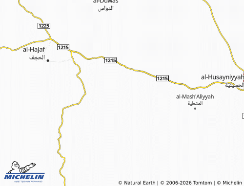 MICHELIN-Landkarte Wadi Sakha - ViaMichelin
