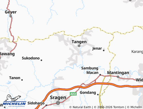 Mapa MICHELIN Dukuh - ViaMichelin