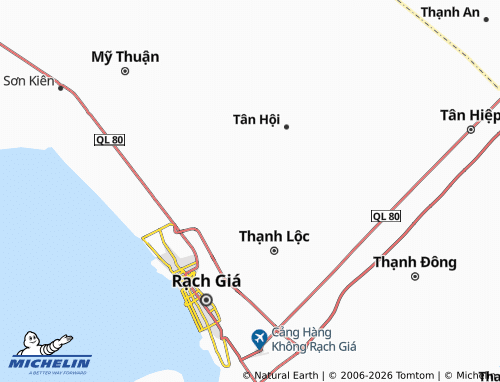 Mapa MICHELIN Phi Thông - ViaMichelin