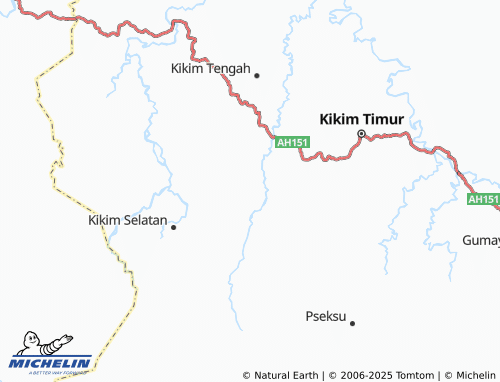 MICHELIN Tanjung Alam map - ViaMichelin