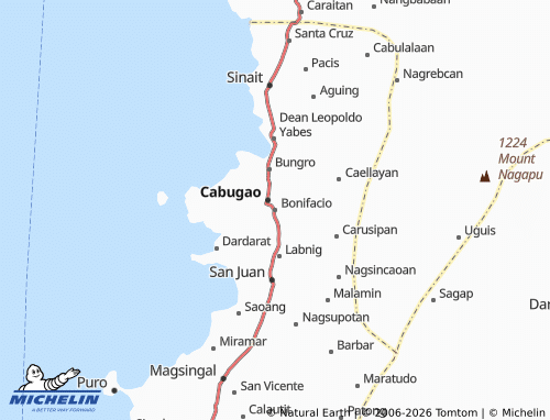 MICHELIN Bonifacio map - ViaMichelin