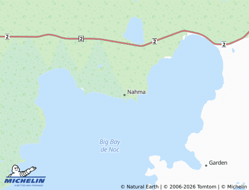 Mappa MICHELIN Nahma - ViaMichelin