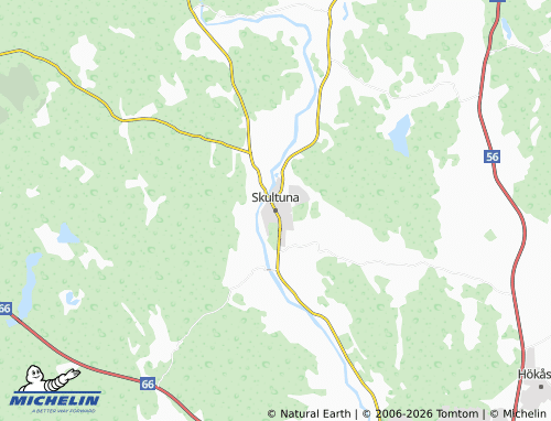 Carte MICHELIN Skultuna - ViaMichelin