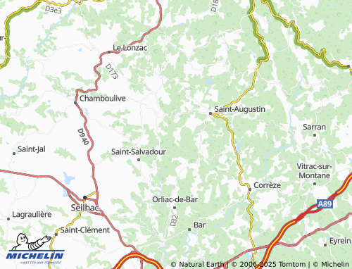MICHELIN Treiller map - ViaMichelin