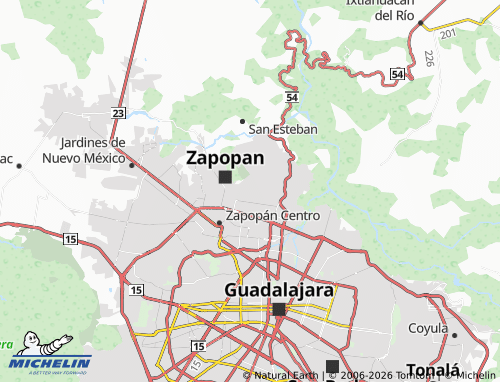 Mapa MICHELIN Lomas del Vergel - ViaMichelin