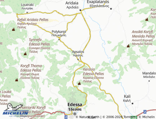 Carte MICHELIN Apsalos - ViaMichelin